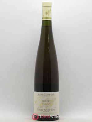 Pinot Gris Grand Cru Rangen Wolfberger (no reserve) 1999 - Lot of 1 Bottle