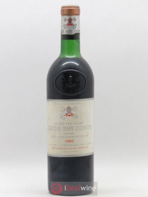 Château Pape Clément Cru Classé de Graves  1982 - Lot of 1 Bottle