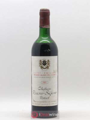 Château Beau-Séjour Bécot 1er Grand Cru Classé B  1985 - Lot of 1 Bottle
