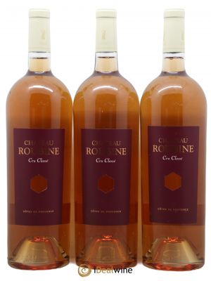 Côtes de Provence Cru Classé Château Roubine (sans prix de réserve) 2010 - Lot de 3 Magnums