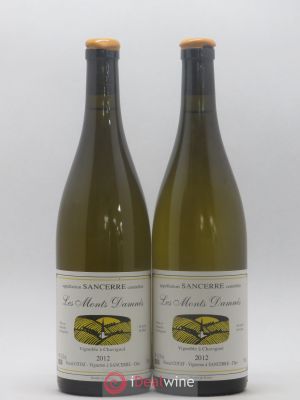 Sancerre Les Monts Damnés Pascal Cotat  2012 - Lot of 2 Bottles