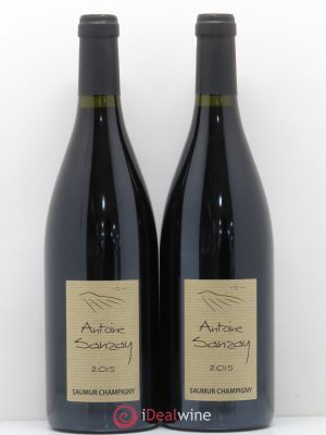 Saumur-Champigny Antoine Sanzay  2015 - Lot of 2 Bottles