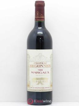 Château Segonnes  1988 - Lot of 1 Bottle