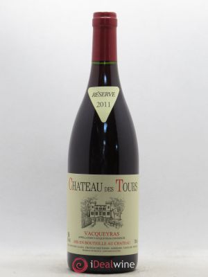 Vacqueyras Château des Tours E.Reynaud  2011 - Lot of 1 Bottle
