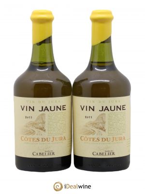 Côtes du Jura Vin Jaune Domaine Cabelier 2011 - Lot de 2 Bouteilles