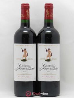Château d'Armailhac - Mouton Baron(ne) Philippe 5ème Grand Cru Classé  2014 - Lot of 2 Bottles
