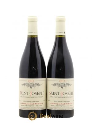 Saint-Joseph Jean-Claude Marsanne (Domaine) (no reserve) 2017 - Lot of 2 Bottles