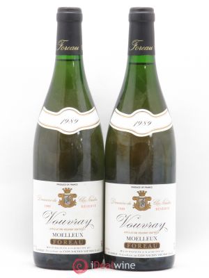 Vouvray Réserve Clos Naudin - Philippe Foreau (no reserve) 1989 - Lot of 2 Bottles
