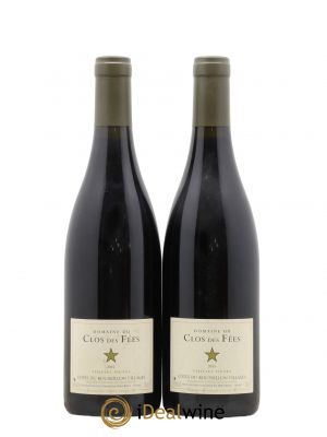 Côtes du Roussillon Villages Clos des Fées Vieilles vignes Hervé Bizeul (no reserve) 2015 - Lot of 2 Bottles