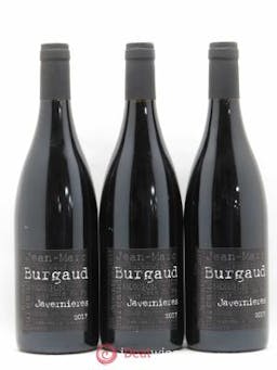 Morgon Javernières Jean-Marc Burgaud (Domaine) (no reserve) 2017 - Lot of 3 Bottles