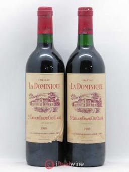 Château la Dominique Grand Cru Classé  1989 - Lot of 2 Bottles