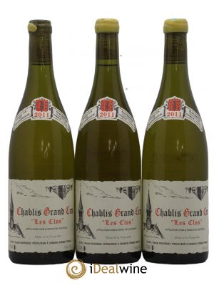 Chablis Grand Cru Les Clos Vincent Dauvissat (Domaine)  2011 - Lot of 3 Bottles