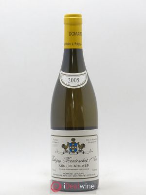 Puligny-Montrachet 1er Cru Les Folatières Domaine Leflaive  2005 - Lot of 1 Bottle
