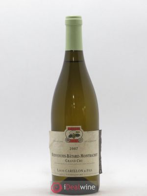 Bienvenues-Bâtard-Montrachet Grand Cru Louis Carillon (Domaine)  2007 - Lot of 1 Bottle