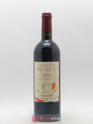 VDP Bouches du Rhône Trévallon (Domaine de) Eloi Dürrbach  2003 - Lot of 1 Bottle