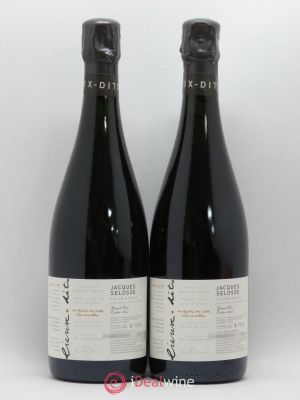 Les Carelles Grand Cru Blanc de Blancs Jacques Selosse   - Lot of 2 Bottles