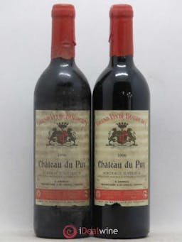Château Le Puy  1990 - Lot of 2 Bottles