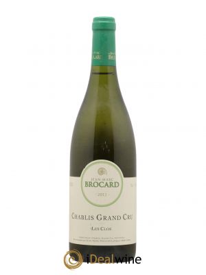 Chablis Grand Cru Les Clos Jean-Marc Brocard (Domaine)  2012 - Lot of 1 Bottle