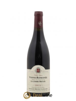 Vosne-Romanée Vieilles vignes La Combe Brûlée Bruno Clavelier  2015 - Lot de 1 Bouteille