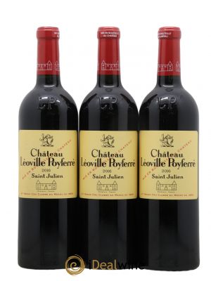 Château Léoville Poyferré 2ème Grand Cru Classé  2016 - Lot of 3 Bottles