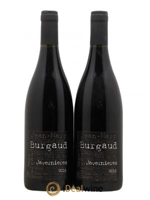 Morgon Javernières Jean-Marc Burgaud (Domaine) (no reserve) 2015 - Lot of 2 Bottles