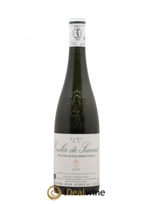 Savennières Clos de la Coulée de Serrant Vignobles de la Coulée de Serrant - Nicolas Joly  2018 - Lot of 1 Bottle