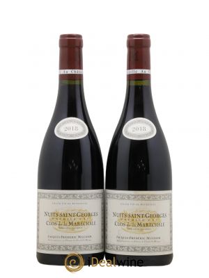 Nuits Saint-Georges 1er Cru Clos de La Maréchale Jacques-Frédéric Mugnier  2018 - Lot of 2 Bottles