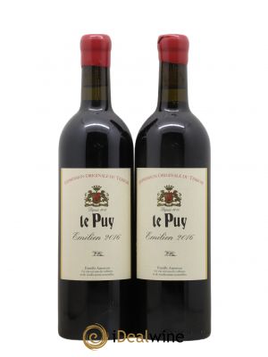 Le Puy - Cuvée Emilien  2016 - Lot of 2 Bottles