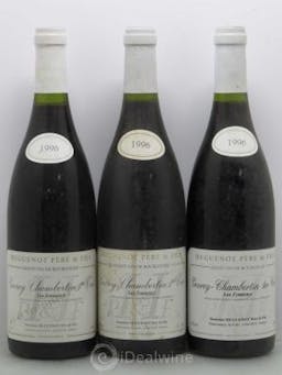 Gevrey-Chambertin 1er Cru Les Fonteny - Huguenot 1996 - Lot of 3 Bottles