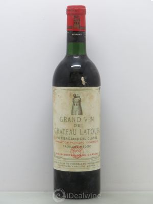 Château Latour 1er Grand Cru Classé Reserve Nicolas  1962 - Lot of 1 Bottle