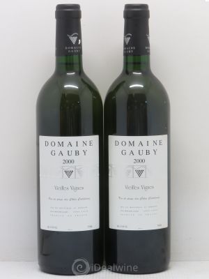 IGP Côtes Catalanes Vieilles vignes Gérard et Ghislaine Gauby  1996 - Lot of 2 Bottles
