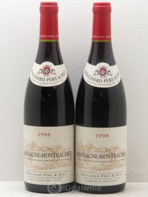 Chassagne-Montrachet Domaine Bouchard 1998 - Lot of 2 Bottles
