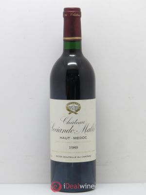 Château Sociando Mallet  1989 - Lot of 1 Bottle