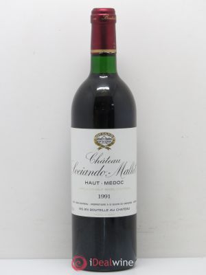 Château Sociando Mallet  1991 - Lot of 1 Bottle