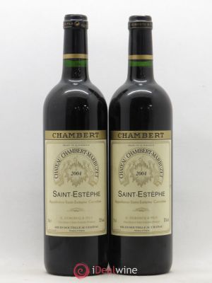 Château Chambert-Marbuzet Cru Bourgeois (sans prix de réserve) 2004 - Lot de 2 Bouteilles