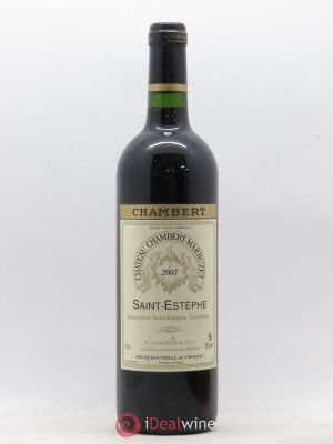 Château Chambert-Marbuzet Cru Bourgeois (no reserve) 2007 - Lot of 1 Bottle