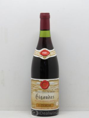 Gigondas Guigal  1981 - Lot of 1 Bottle