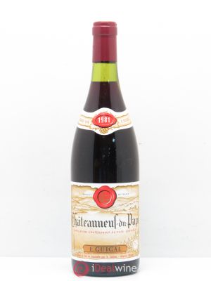 Châteauneuf-du-Pape Guigal  1981 - Lot of 1 Bottle