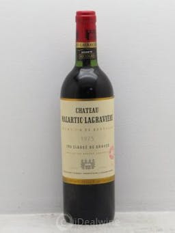 Château Malartic-Lagravière Cru Classé de Graves réserve nicolas 1975 - Lot de 1 Bouteille