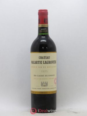 Château Malartic-Lagravière Cru Classé de Graves  1975 - Lot de 1 Bouteille