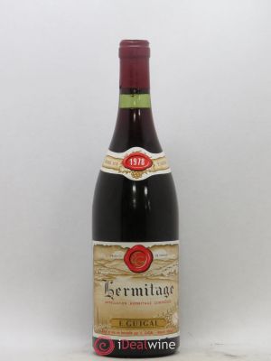 Hermitage Guigal  1978 - Lot of 1 Bottle