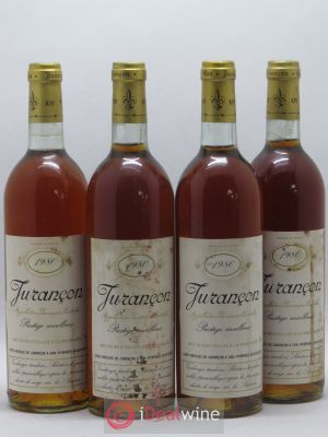 Jurançon Prestige Séléction de grains nobles Caves Gan 1980 - Lot of 4 Bottles