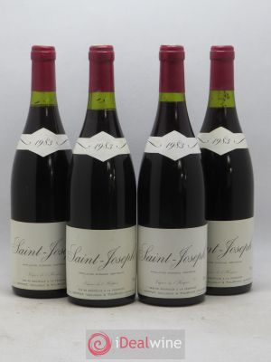 Saint-Joseph Vignes de l'Hospice Jean-Louis Grippat  1983 - Lot of 4 Bottles