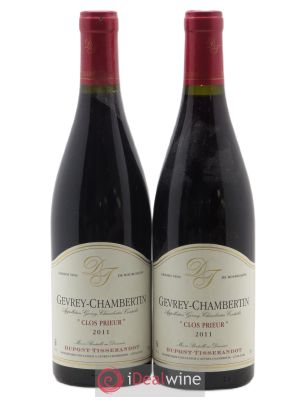 Gevrey-Chambertin 1er Cru Clos Prieur Dupond Tisserandot (no reserve) 2011 - Lot of 2 Bottles