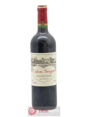 Château Calon Ségur 3ème Grand Cru Classé  2005 - Lot of 1 Bottle