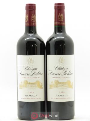 Château Prieuré Lichine 4ème Grand Cru Classé  2016 - Lot of 2 Bottles