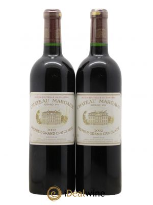 Château Margaux 1er Grand Cru Classé  2002 - Lot of 2 Bottles