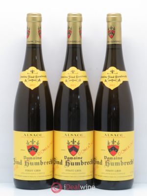 Pinot Gris (anciennement Tokay) Zind-Humbrecht (Domaine)  2011 - Lot of 3 Bottles