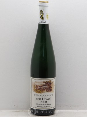 Allemagne Riesling Kabinett .Mosel-Saar-Ruwer .Von Hovel .Oberemmeler Hutte  2000 - Lot of 1 Bottle
