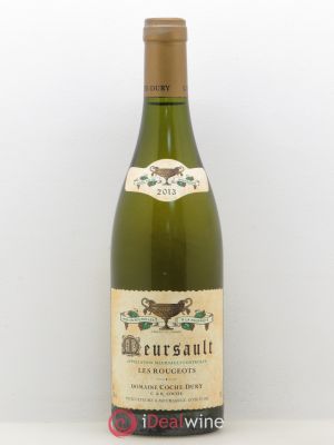 Meursault Les Rougeots Coche Dury (Domaine)  2013 - Lot of 1 Bottle